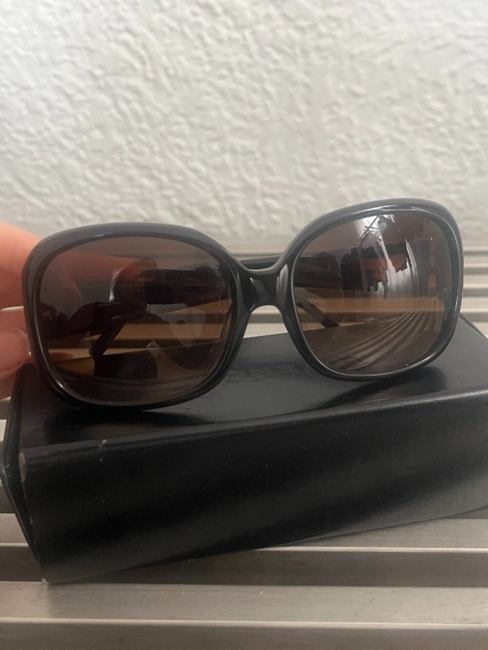 Givenchy Maroon Tint Round Sunglasses